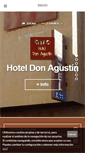 Mobile Screenshot of hoteldonagustin.com